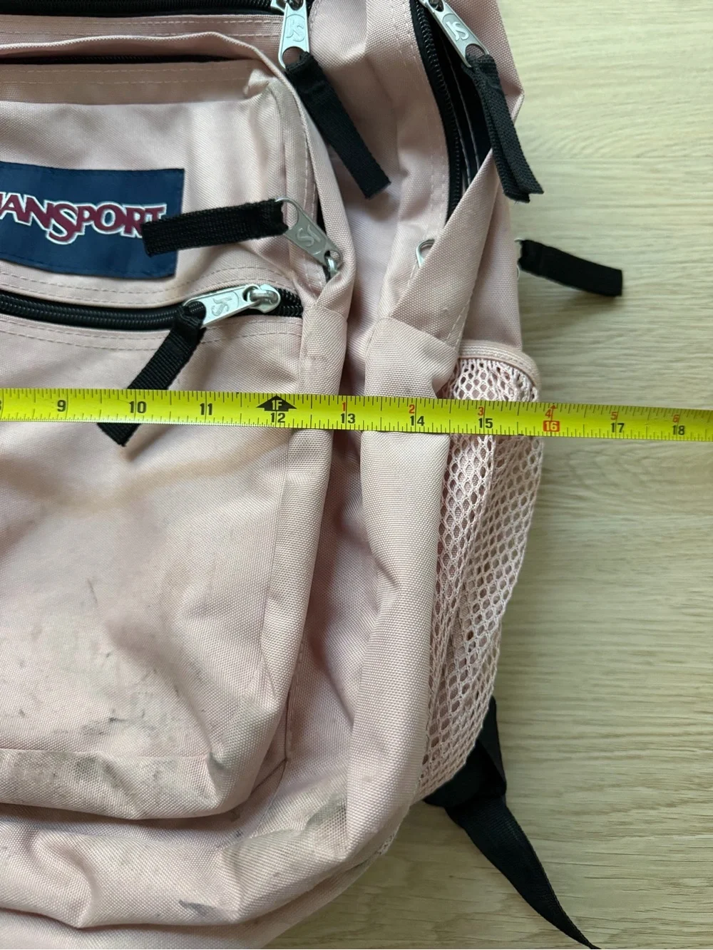 JanSport Big Student Backpack dusty pink Misty Rose